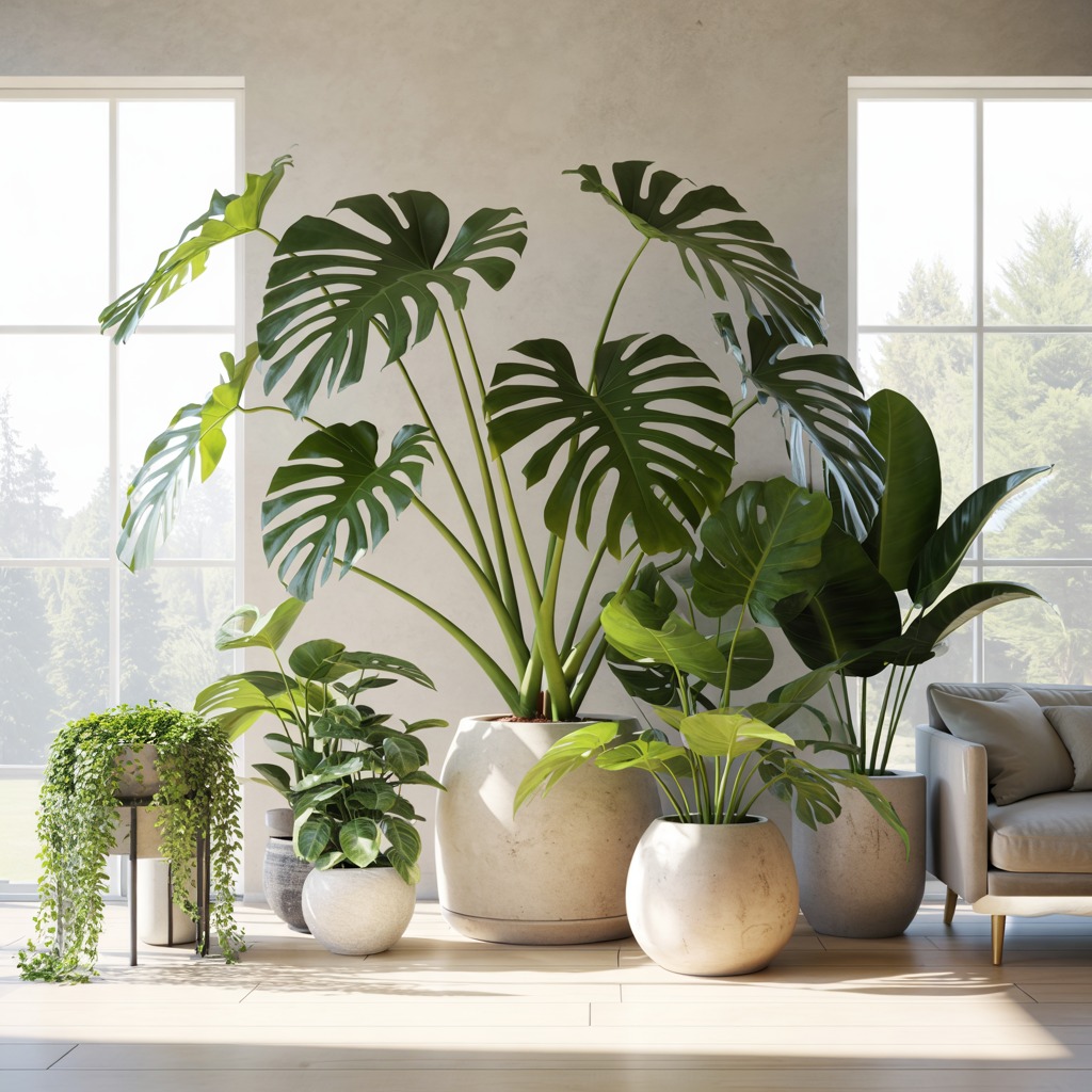 Monstera deliciosa plante